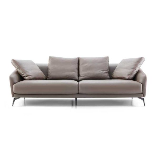 Contemporay style hot sale genuine leather sofa